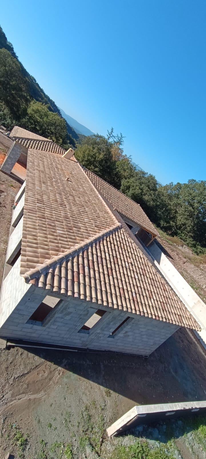 Réalisation d'une toiture